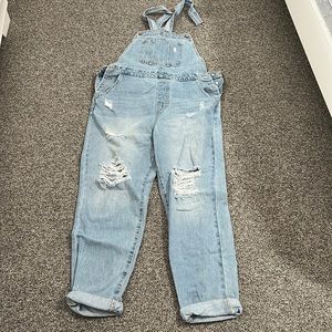 Ladies Overall Jeans size Large